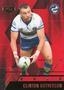 2022 NRL Elite - Mojo Ruby #MR 085 Clinton Gutherson Front